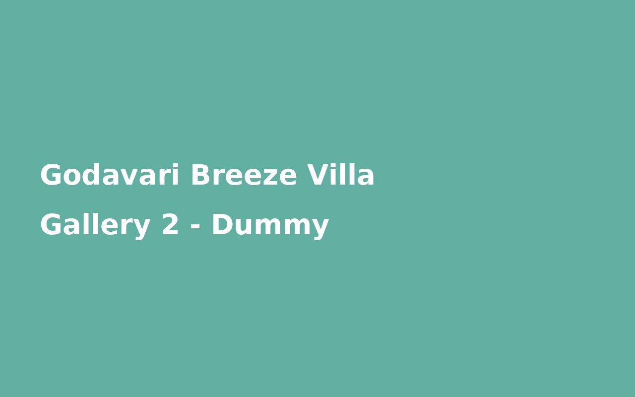 Godavari Breeze Villa
